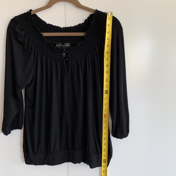 Black Top (On or Off Shoulder) with 3/4 Sleeves - Picture 4 of 4